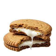 Cream-Filled Cookies with Gooey Center