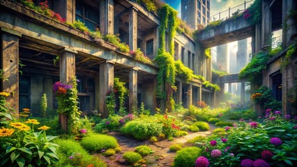 Eco-Conscious Urban Exploration: Earth Day Backgrounds - Sustainable Cityscapes
