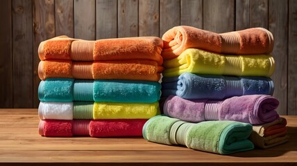 Ultra-Soft Dual Tone Luxury Towels  Fluffy, Absorbent & Skin-Friendly Comfort.