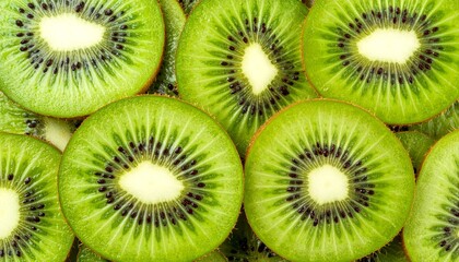 輪切りのキウイフルーツ