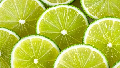 輪切りのライム