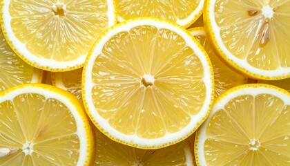 輪切りのレモン