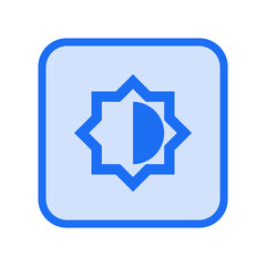 Brightness Medium Outlined