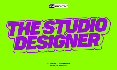 Minimalism Editable 3D Text Effect Design