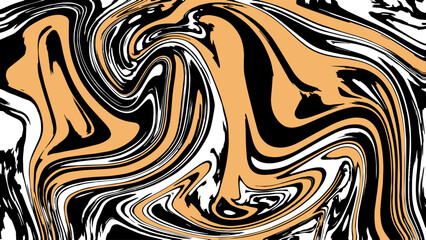 ILLUSTRATION ABSTRACT GRUNGE BLACK ORANGE GRAINY TEXTURE ISOLATED ON WHITE BACKGROUND. DISTRESS DIRTY ROUGH COLOR DESIGN VECTOR