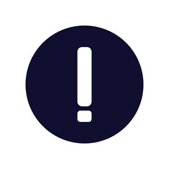exclamation mark icon, exlamation mark button, exlamation mark point