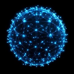 Sphere of interconnected nodes