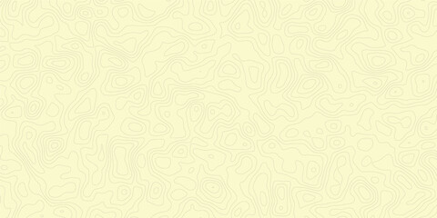 Topographic background and texture, monochrome. Black and white abstract Seamless Pattern with Contour Lines map.