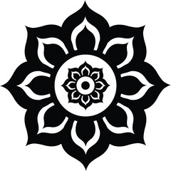 abstract flower vector illustration