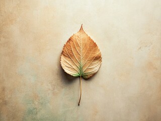 Minimalist Organic Leaf Illustration: Print Marketing Design, Botanical, Nature, Eco-Friendly, Sustainable