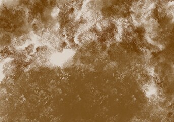 Brown Hand Painted Abstract Watercolour Background
