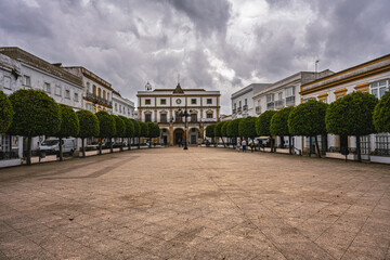 Fototapeta premium Town Hall in Cadiz