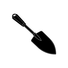 garden trowel  a small metal garden trowel with 
