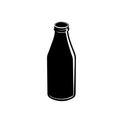 milk bottle  a classic glass milk bottle  possibly