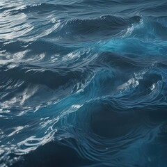 Abstract swirling blue water texture, ethereal ripples and flows , sea, blue, ocean