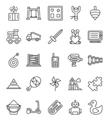 Toys galore in tidy rows