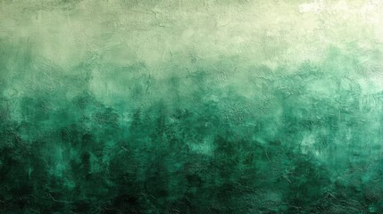 Obraz premium Lush emerald green gradient background with subtle texture, perfect for wellness or eco-friendly product displays