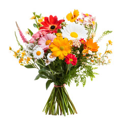 Obraz premium Vibrant flower bouquet, perfect for spring or summer celebrations.