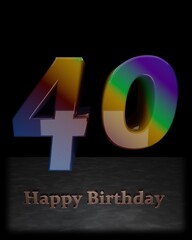 Happy Birthday,herzlichen Glückwunsch zum Geburtstag