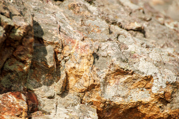 close up rock