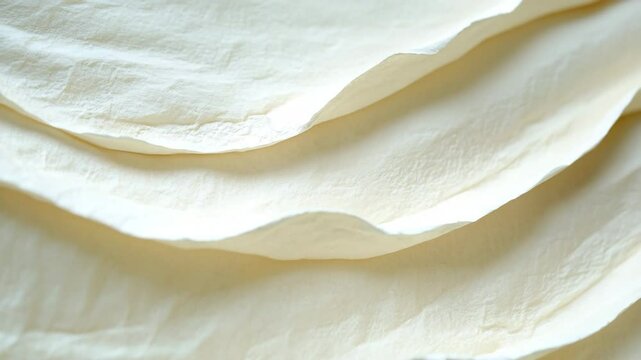 Elegant White Paper Texture Abstract Background