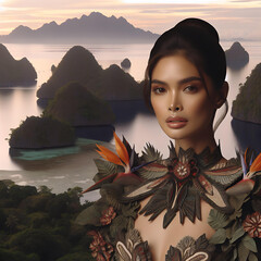 Schöne Frauen aus unterschiedlichen Kulturen.