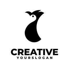 creative bird  logo design