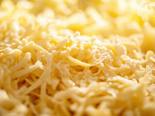 Delicious bowl of cooked pasta topped with grated cheese, served in a rustic ceramic bowl, perfect for comfort food lovers and Italian cuisine themes.