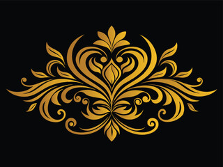 abstract floral ornament