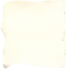 Beige ripped carton scrap with space from text. Cream, ivory, pale, paper texture piece. Universal background for collage, scrapbooking, vintage projects