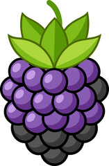 vector illustration of an apple tree