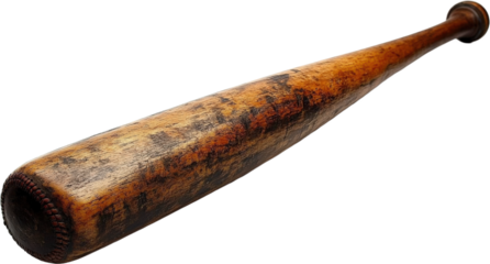 Vintage Wooden Baseball Bat