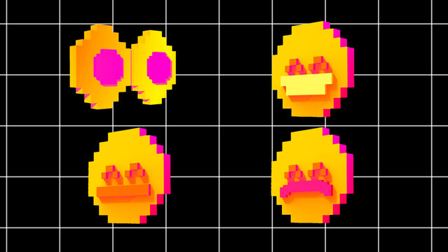 8 Bit Character Icons