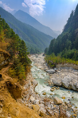 Paso de Lukla a Namche Bazar 
