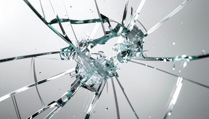 Shattered Glass Fragmentation