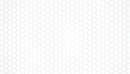Fototapeta premium Abstract white hexagonal pattern digital design graphic elements minimalist style close-up modern aesthetics