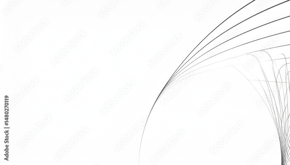 Poster dynamic line patterns creating visual harmony in minimalist design artistic environment abstract com