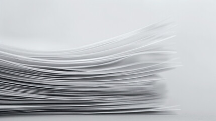 Stack of transparent glass sheets with subtle etched layers symbolizing hierarchical subcategories, minimalist concept for organization and structure visualization.