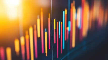 Colorful Data Visualization with Abstract Graphical Elements