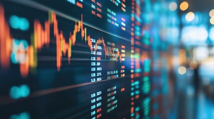 Dynamic Financial Data Visualization for Stock Market Analysis