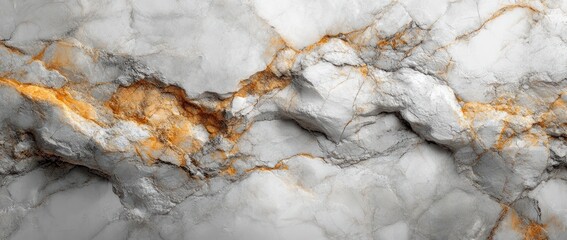 Gray and gold marble texture