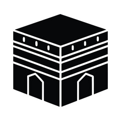 Islamic Architecture Kaaba Icon, Mecca, Saudi Arabia