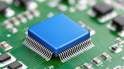 Advanced micro microprocessor designed for compact electronics showcasing cutting-edge technology in manufacturing