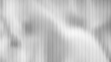 Ribbed metal texture line silver. Glass background corrugated chrome holographic. Wave distortion effect gradient futuristic transparent pattern wave.