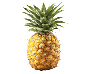 Fototapeta premium pineapple isolated on white background