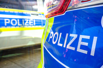 typical german police car