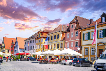 Fototapeta premium Altstadt, Gunzenhausen, Germany 