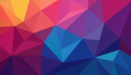 Obraz premium Abstract geometric shapes forming a colorful backdrop, repeat, abstract, texture