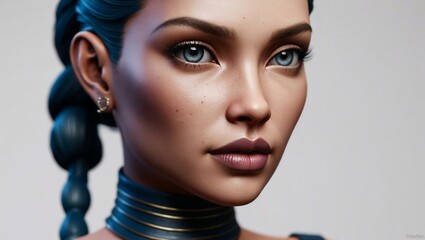 avatar girl character portrait games