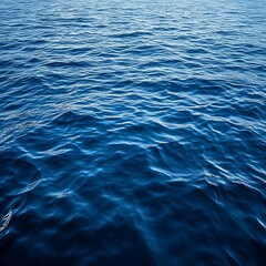 Deep blue ocean waves texture, subtly rippled surface